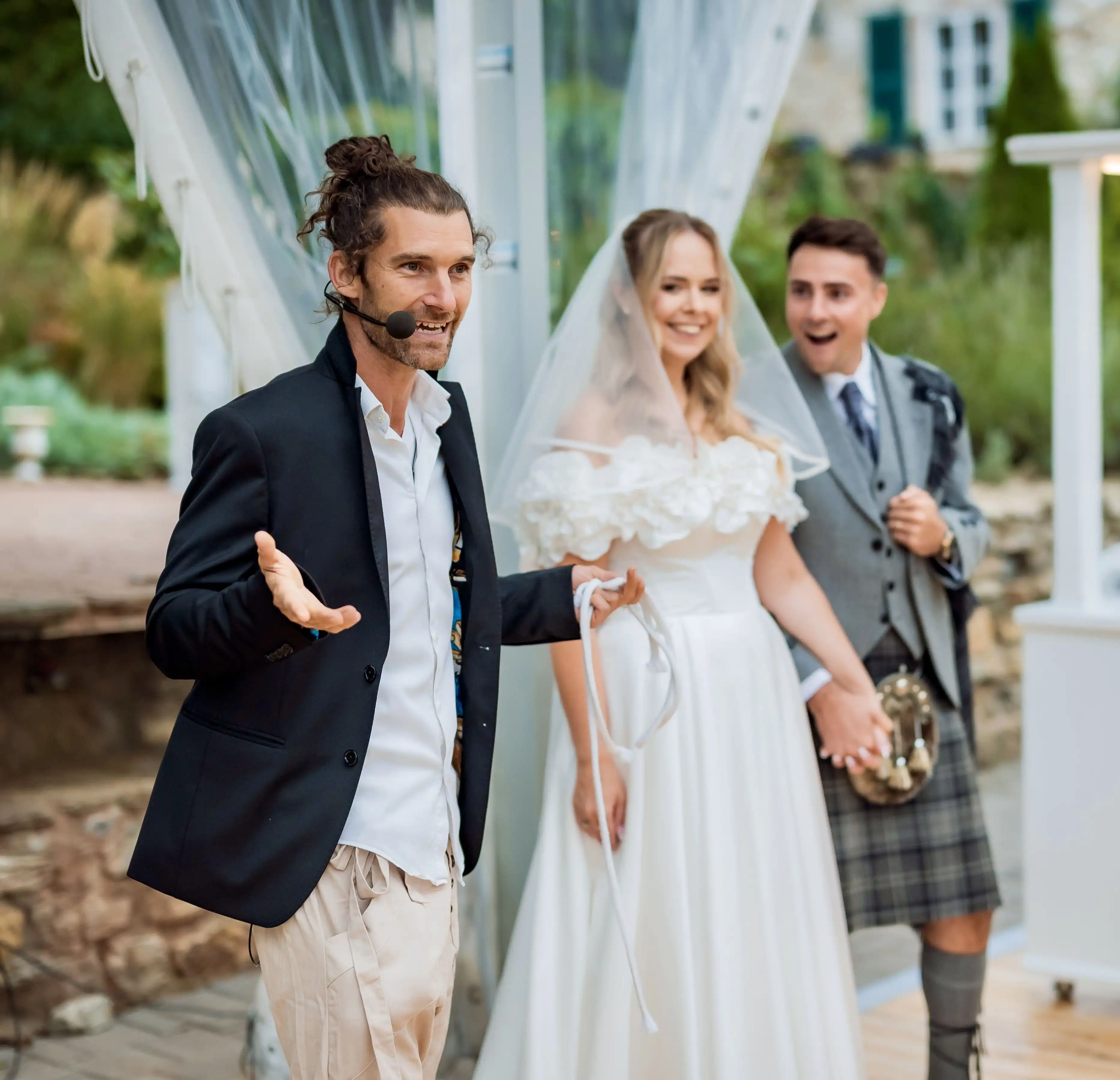 Martin Kellman – kouzelník při vystoupení